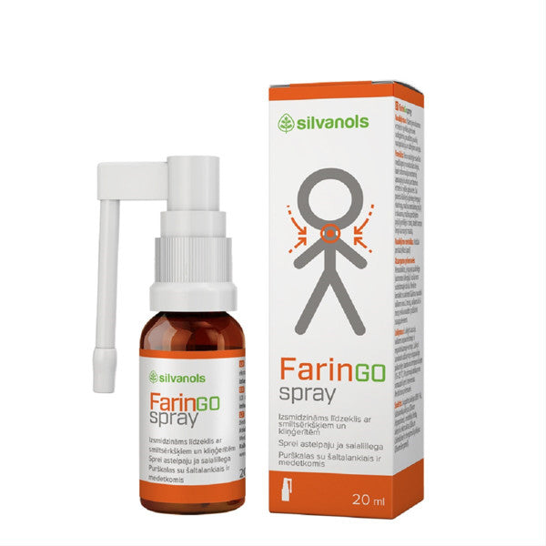 Faringospray purškalas 20ml, nuotrauka Nr. 1