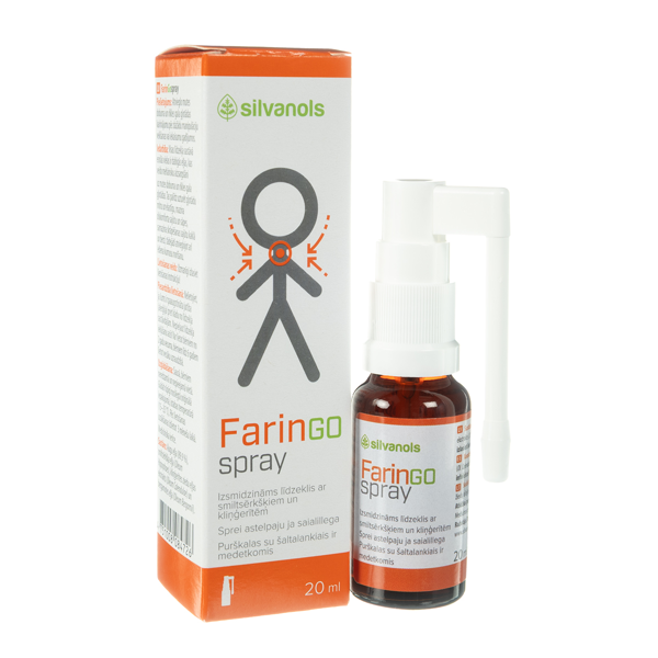 Faringospray purškalas 20ml, nuotrauka Nr. 2