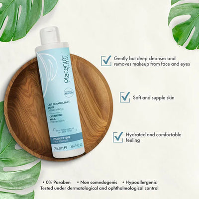 PLACENTOR valomasis pienelis veidui ir akims 250ml