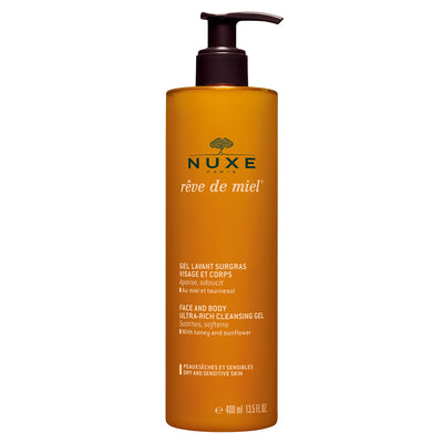 NUXE veido ir kūno valomoji želė REVE DE MIEL, 400ml