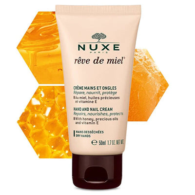 NUXE rankų ir nagų kremas RÊVE DE MIEL, 50ml
