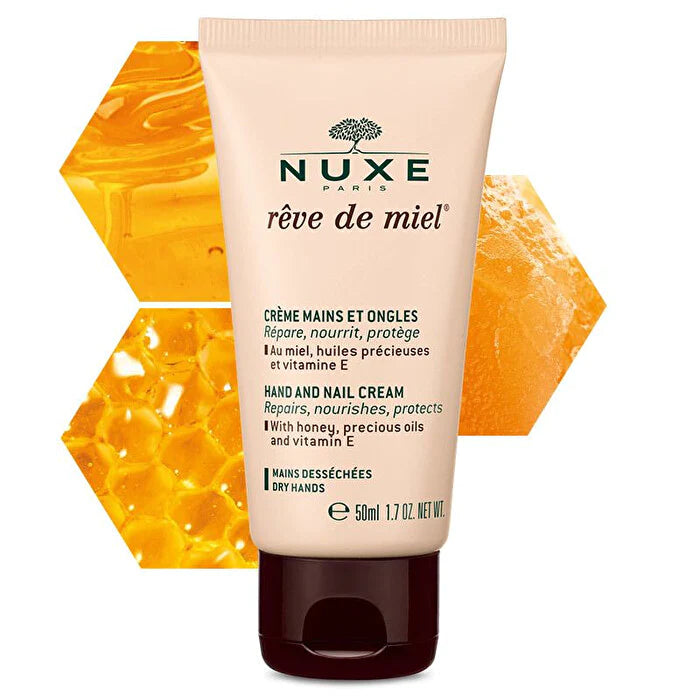 NUXE rankų ir nagų kremas RÊVE DE MIEL, 50ml, nuotrauka Nr. 2