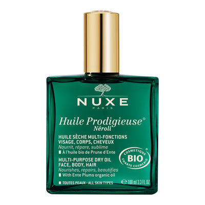 NUXE daugiafunkcis sausas aliejus HUILE PROD MULTI-PURPOSE ORGANIC NEROLI DRY OIL, 100ml