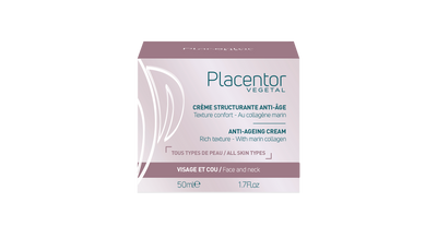 PLACENTOR Anti-Ageing stangrinamasis kremas nuo raukšlių sausai, jautriai odai (rich) 50ml