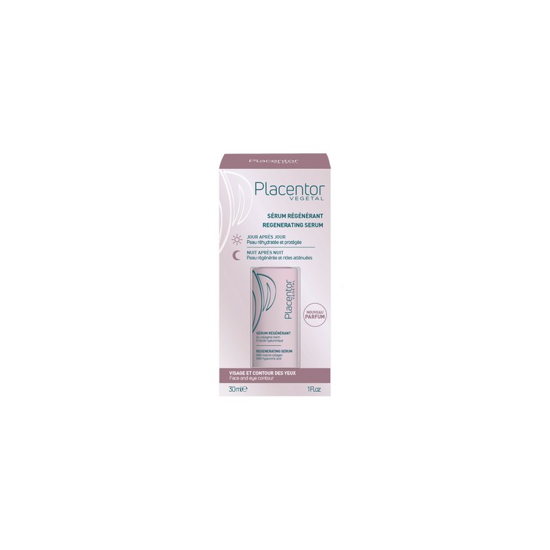 PLACENTOR regeneruojamasis chronobiologinis serumas veidui ir akių kontūrui 30ml, nuotrauka Nr. 4