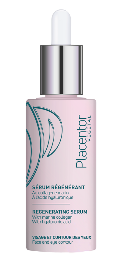 PLACENTOR regeneruojamasis chronobiologinis serumas veidui ir akių kontūrui 30ml