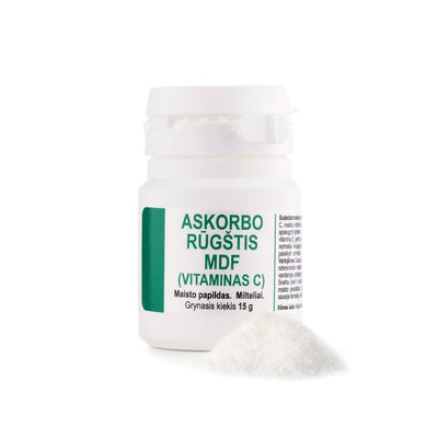 Askorbo rūgšties MDF milteliai 15g