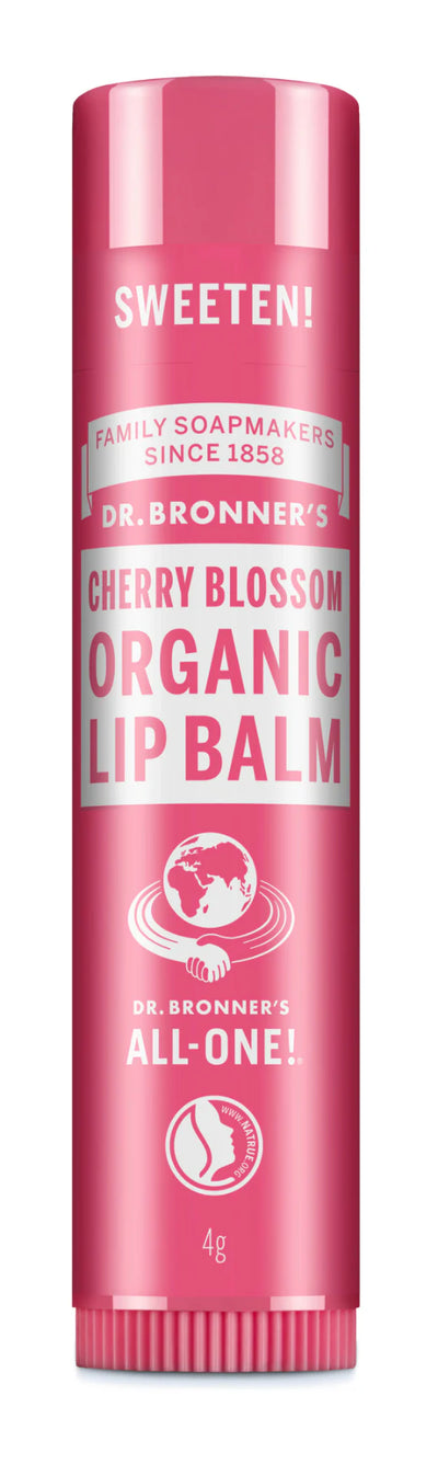 Ekologiškas lūpų balzamas Dr.Bronner's CHERRY BLOSSOM 4g