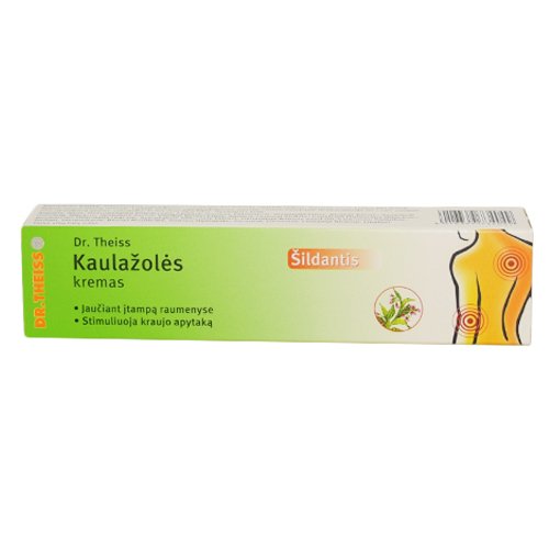 Dr. Theiss Kaulažolės kremas šildantis 50ml, nuotrauka Nr. 1