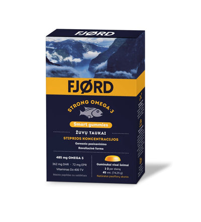 FJORD STRONG OMEGA-3 Smart Gummies N45