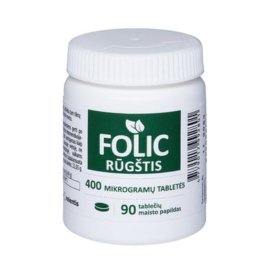 Folio rūgštis 400mcg tabletės N90