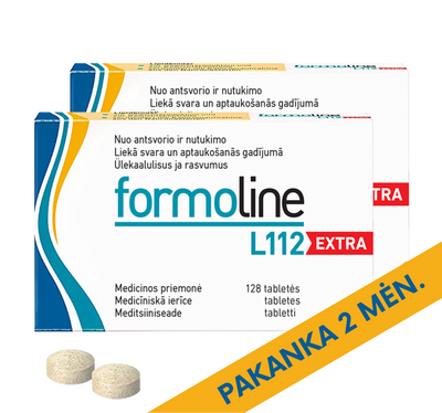 FORMOLINE L112 Extra, tabletės N128 x 2