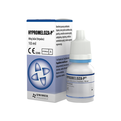 Hypromeloza-P Unimed Pharma 0.5% akių lašai 10ml