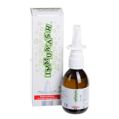 IMMUWASH nosies purškalas su beta gliukanu 50ml