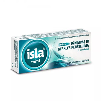 Isla Mint pastilės N30