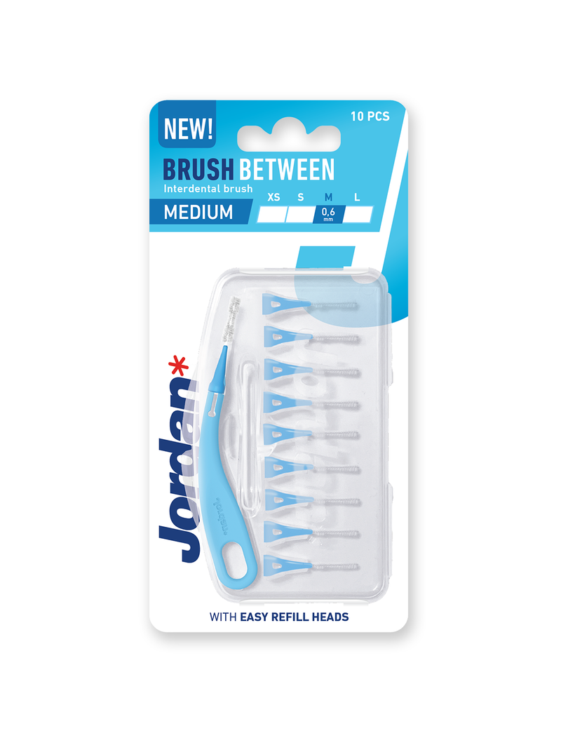 Jordan Clinic tarpdančių šepetėliai Brush Between M 0.6mm, N10, nuotrauka Nr. 1