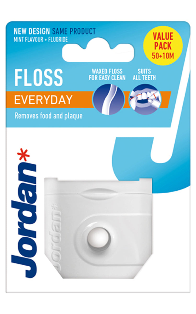 Jordan tarpdančių siūlas Everyday Floss 50m, nuotrauka Nr. 1
