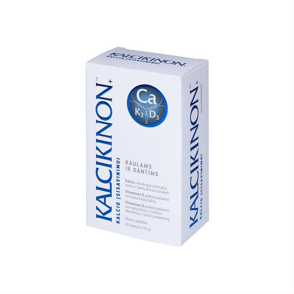 Kalcikinon+ kapsulės N60, nuotrauka Nr. 1