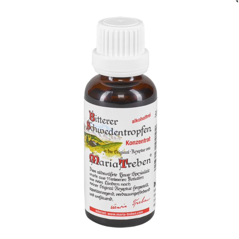 MARIA TREBEN Bitterer Schwedentropfen koncentratas be alkoholio 30ml, nuotrauka Nr. 1