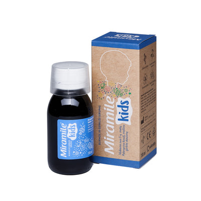 Miramile kids burnos ir gerklės sirupas 100ml