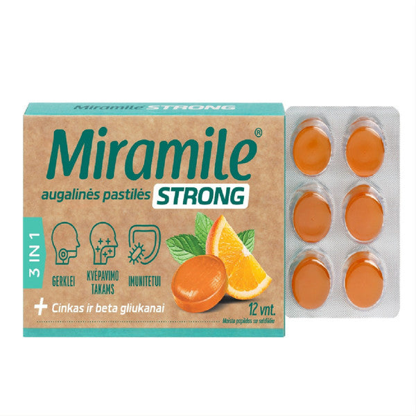 Miramile Strong su cinku ir beta gliukanais N12, nuotrauka Nr. 2