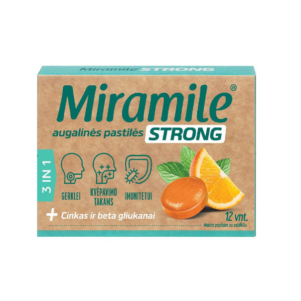 Miramile Strong su cinku ir beta gliukanais N12, nuotrauka Nr. 1