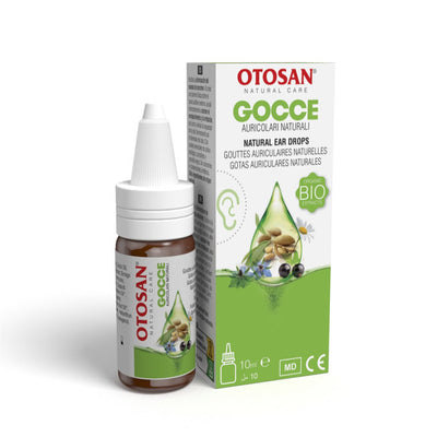OTOSAN ausų lašai su natūraliais eteriniais aliejais, 10 ml