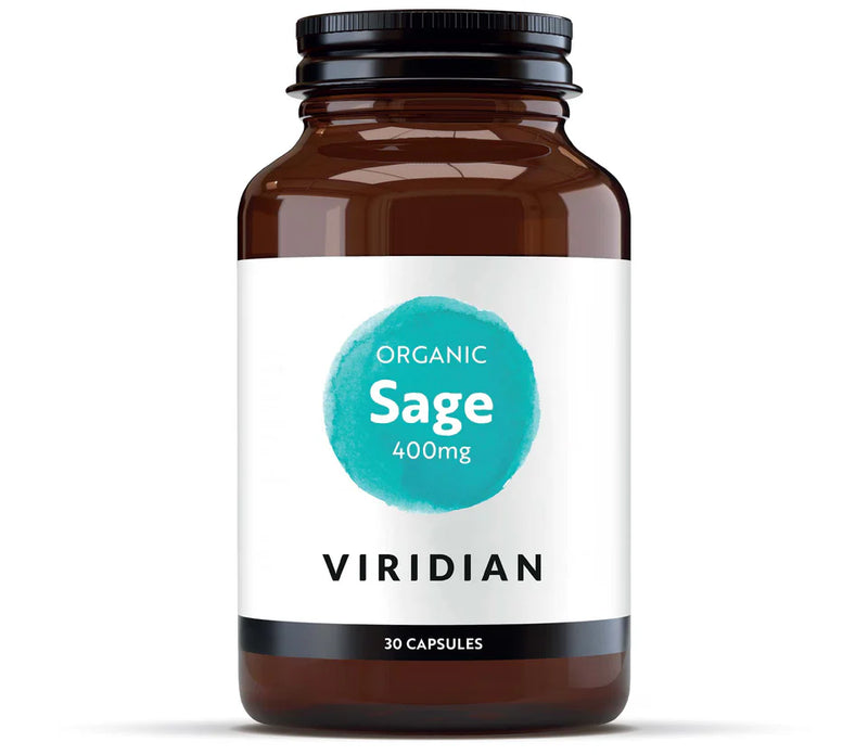 VIRIDIAN Organic Sage 400mg N30, nuotrauka Nr. 1