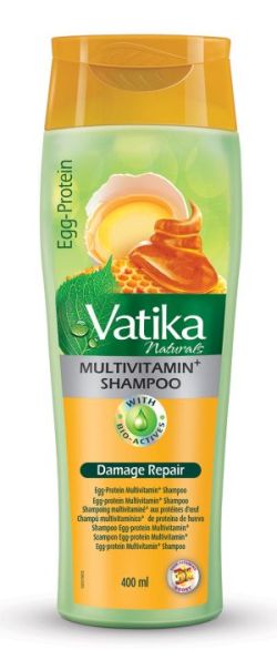 VATIKA MultiVit šampūnas Egg Protein 400ml