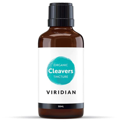 VIRIDIAN Organic Cleavers Tincture (kibusis lipikas) 50ml