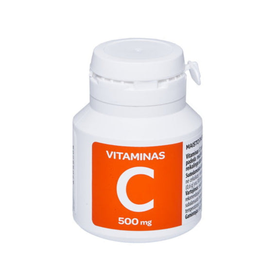 Vitaminas C 500mg tabletės N50, nuotrauka Nr. 1