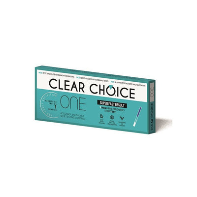Clear Choice One nėštumo testas, juostelė N1