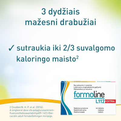 FORMOLINE L112 Extra, tabletės N64 x 4