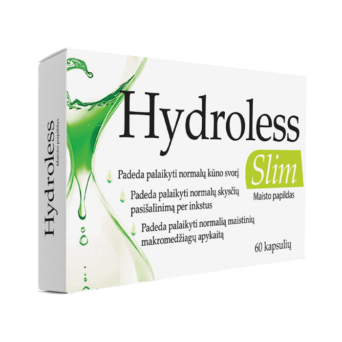 Hydroless Slim kapsulės N60, nuotrauka Nr. 1