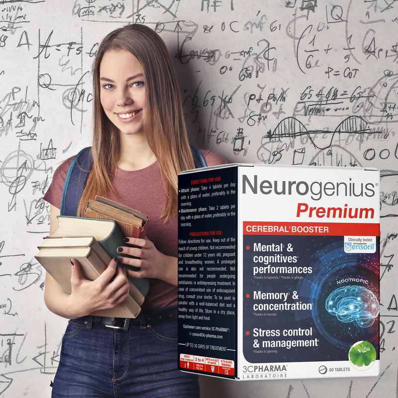 3C PHARMA Neurogenius Premium, tabletės N60, nuotrauka Nr. 4