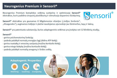 3C PHARMA Neurogenius Premium, tabletės N60