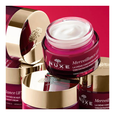 NUXE koncentruotas naktinis kremas MERVEILLANCE LIFT 35+, 50ml