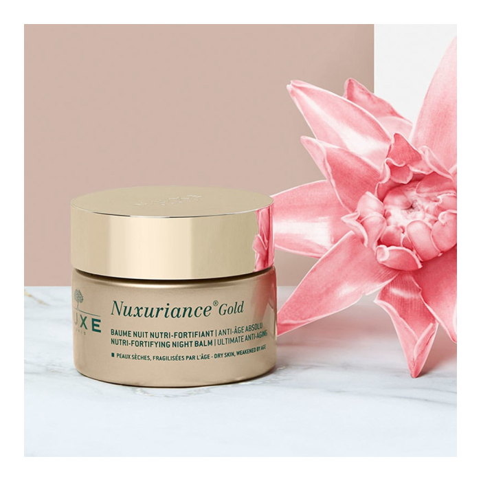 NUXE maitinamasis ir stiprinamasis naktinis balzamas nuo senėjimo NUXURIANCE GOLD 60+, 50ml, nuotrauka Nr. 3