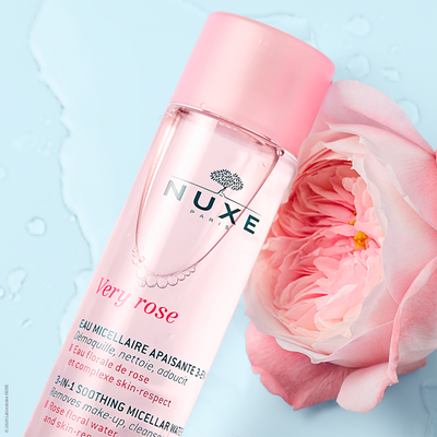 NUXE raminamasis micelinis vanduo VERY ROSE 3 in 1, 200ml
