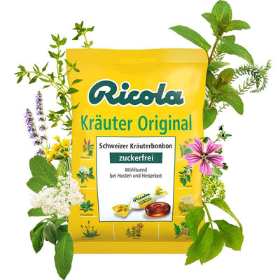 RICOLA ORIGINAL pastilės, 75g