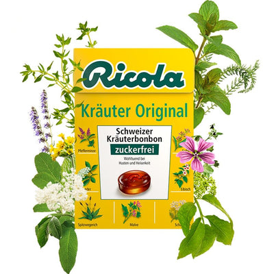 RICOLA ORIGINAL pastilės, 50g