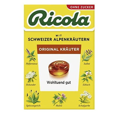 RICOLA ORIGINAL pastilės, 50g
