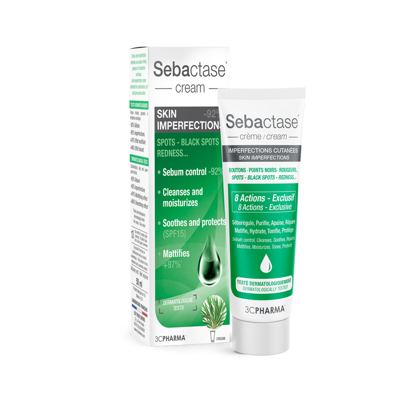 3C PHARMA Sébactase, kremas 50 ml, nuotrauka Nr. 1