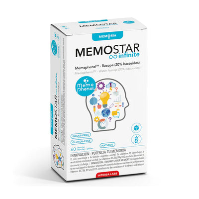 MEMOSTAR® INFINITE augalinės kapsulės N60