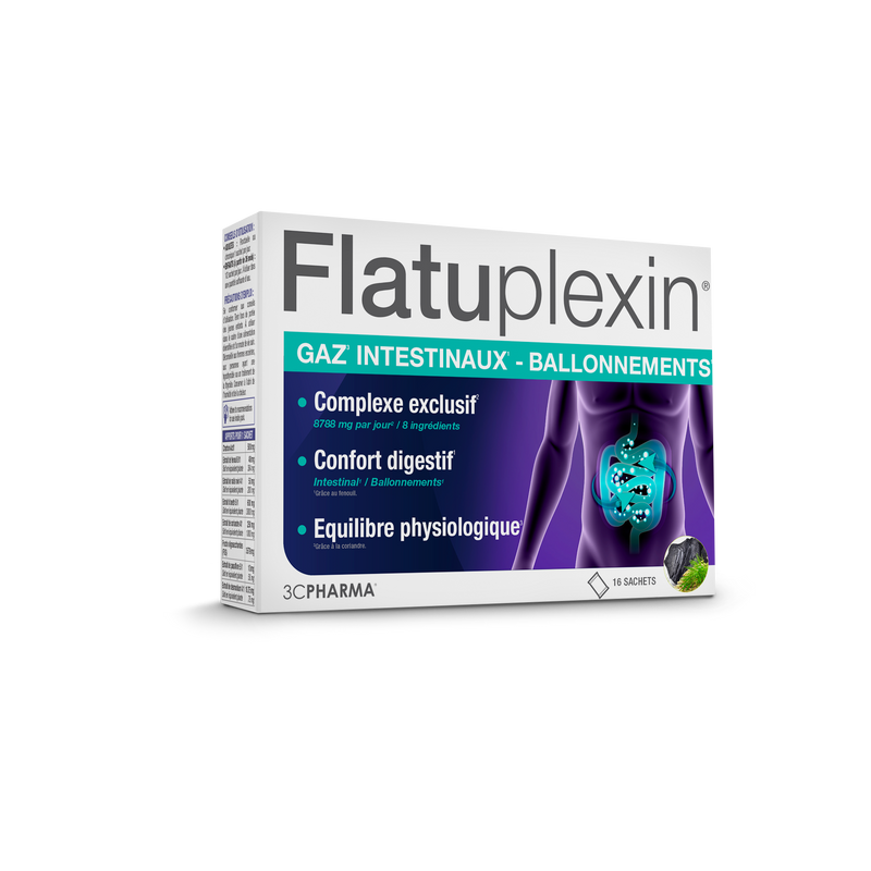3C PHARMA Flatuplexin, paketėliai N16, nuotrauka Nr. 1