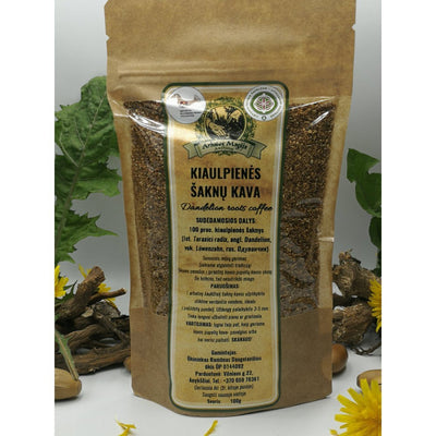 KIAULPIENIŲ ŠAKNŲ kava 100g