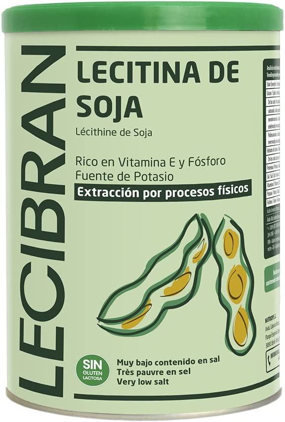 LECIBRAN sojų lecitinas - fosfolipidų kompleksas be GMO, granulės 400g, nuotrauka Nr. 1