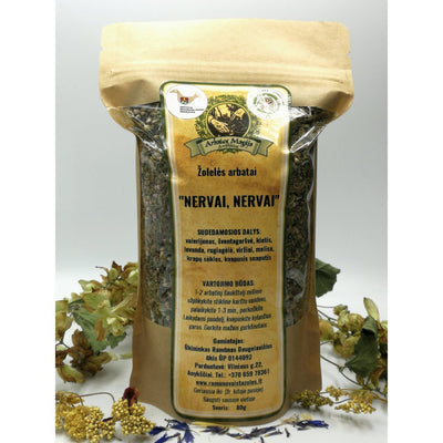 NERVAI NERVAI žolelės arbatai 70G