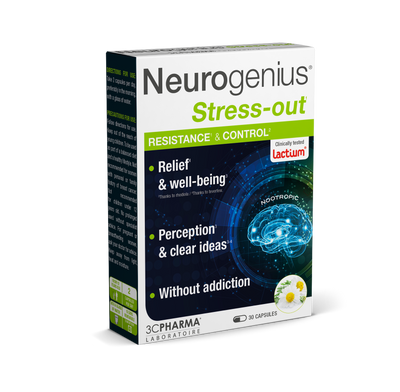 3C PHARMA Neurogenius Stress-Out, kapsulės N30
