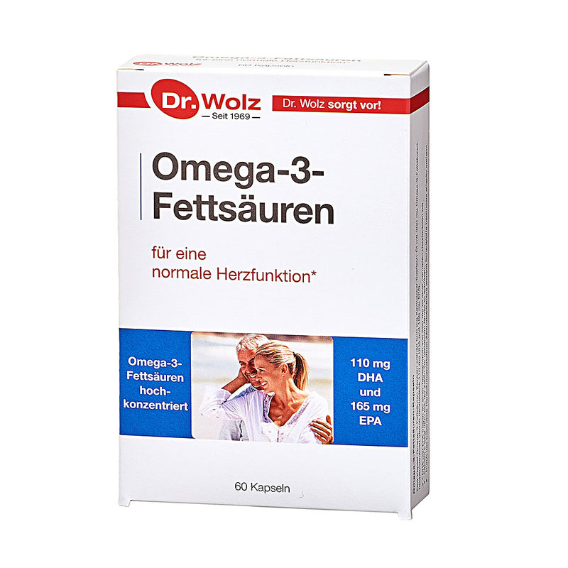 Dr.Wolz Omega-3-Fettsäuren žuvų taukai kapsulės N60, nuotrauka Nr. 1